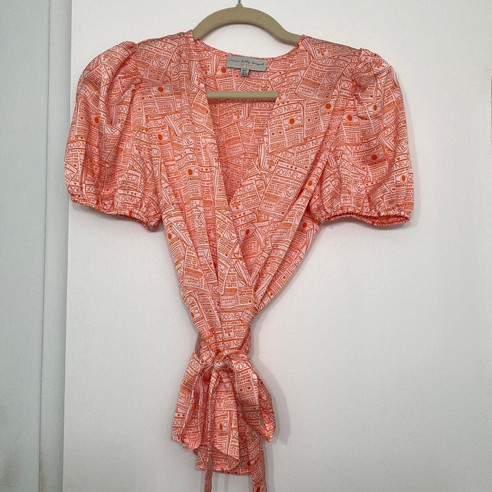 NWOT Never Fully Dressed Wrap Top